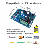 Placa Central Motor Portão Ppa Garen Rcg Universal Seg Mcgar