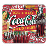 Mouse Pad Coca Cola Cartel Vintage Retro Antiguo Regalo 387