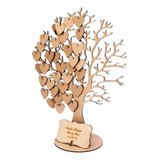 Árbol De Firmas Con 130 Corazones Personalizado