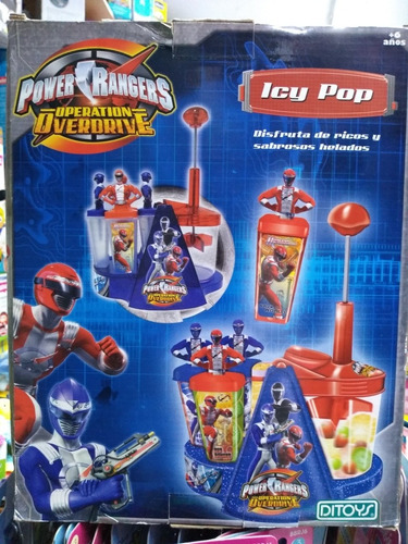 Power Rangers Icy Pop Fabrica De Helados (caja Dañada) Bunny