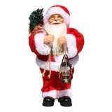 Figura Eléctrica Doll Claus Battery Santa Electric Musical