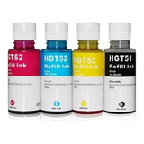 4 Tintas Gt51 Gt52 Genericas Compatible Con Ink Tank 410/315