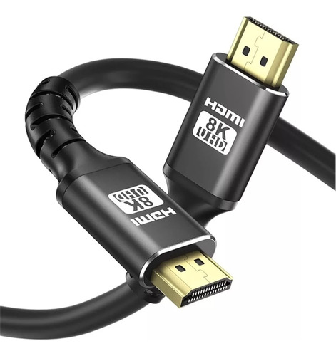 Cable Hdmi 8k 5 Metros 2.1 V Premium 48 Gbps High Speed Hdtv