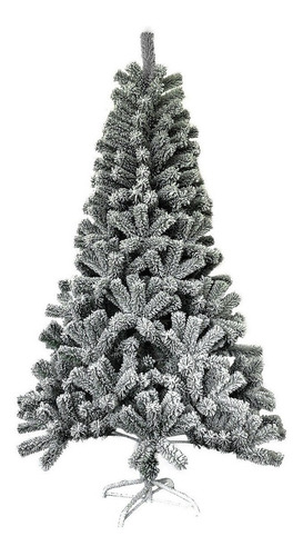 Arvore Natal Branca Alpina Nevada 600 Galhos 1,80 M - Magizi Cor Verde