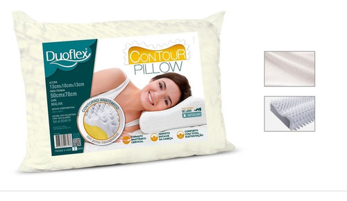 Travesseiro Cervical Contour Pillow Duoflex Original