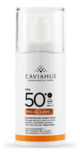 Caviahue Protector Solar Facial Care Fps50 Toque Seco