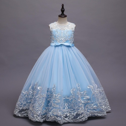 Vestido De Princesa Fiesta Elegante De Niñas De Lentejuelas