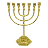 Candelabro Tribus Israel De Menorah Stand Velas Branch