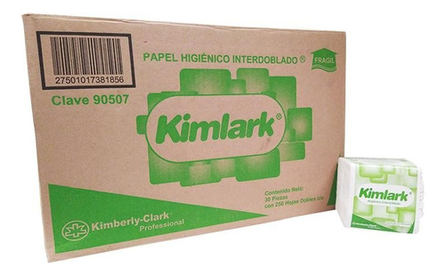  Papel Higiénico Interdoblado Kimlark Sr Hoja Doble .