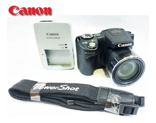 Câmera Canon Powershot Sx510 Hs 12mp Zoom 30x Hi-fi