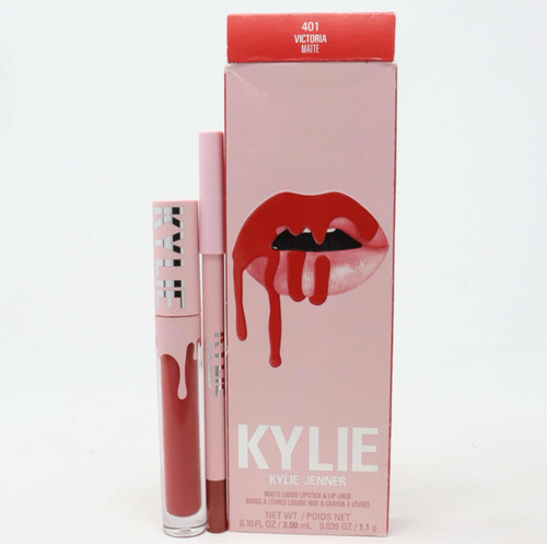 Kylie Jenner Lip Kit Liquid Lipstick & Lip Liner 401