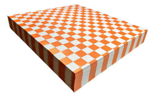 Papel Grado Alimenticio Impreso Cuadros 14x34 1000 Hojas