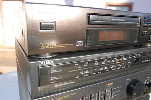 Microsystem Aiwa Vintage No Estado