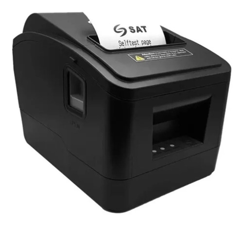 Impresora Térmica Pos  Sat 22t Us 80mm Usb Y Serial - Negra