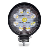 Faro Auxiliar Barra Led 18w Redondo Off-road F9