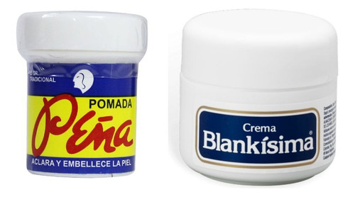 Crema Blankisima + Pomada Peña Mantenimiento De Manchas 