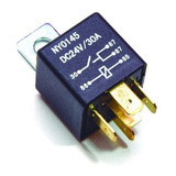 Relay Nosso 30amp 24v 5 Terminales Universal-10 Unidades