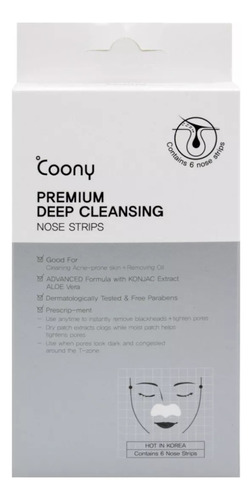 Coony Deep Cleansing Limpieza Facial Nariz Puntos Negros