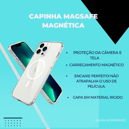 Capa  Case Capinha Premium Magsafe Para iPhone  Xr