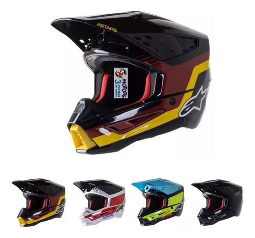 Jm Nuñez Casco Motocross Alpinestars Sm5 Speed Venture Scout