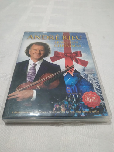 André Rieu, Home For Christmas. Dvd Original 