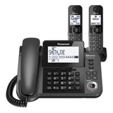 Teléfono Fijo Y Portátil Panasonic Kx-tgf380m Dect 6.0 Negro