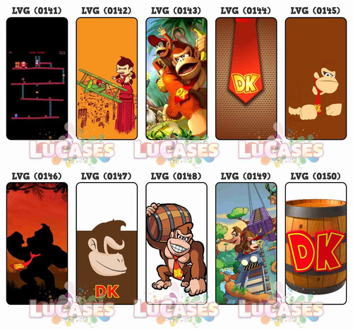 Capinha Donkey Kong Nintendo Dk Capa De Celular