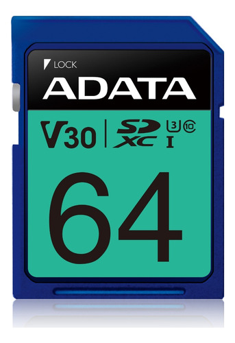 Tarjeta De Memoria Adata Asdx64gui3v30s-r  Premier Pro 64gb