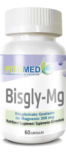 Fitomed Bisgly Mg -  Magnesio (60 Cápsulas)