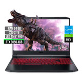 Acer Nitro Intel Core I5 11400h Ssd 2tb Ram 24gb Rtx 3050