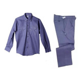 Conjunto Camisa Y Pantalón De Trabajo Ombu Original 100% ALG