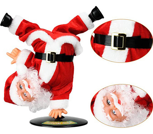 Muñeco De Papá Noel Bailando Navideño Electric Music Kids [g