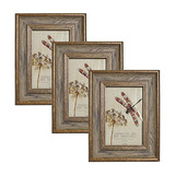 3 Pack 4x6 Inch Farmhouse Rustic Picture Frame Sets Dis...