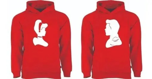Combo Sudaderas Parejas Novios Ella El Es Mi Amor 2pz