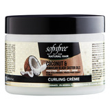 Sofn'free - Crema Rizadora De Aceite De Ricino Negro De Coco