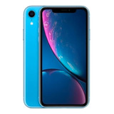 iPhone XR 64gb Azul Original Con Caja Y Accesorios (grado A