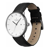 Reloj Mujer Nordgreen Model 2 Cuarzo Pulso Negro En Cuero