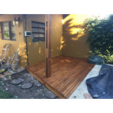 Deck De Madera Dura Eucalipto Grandis