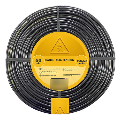 Cable Alta Tension Cerco Electrico Boyero Y Residencial