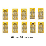 Lamina Bic Chrome Platinum- Kit C/ 10 Cartelas -500 Unidades