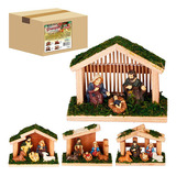 Enfeite Natal Presepio Taberna Mad 12x9cm