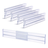 4 Pzs Separadores De Cajones Organizador Ajustable 28-48cm