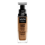 Base De Maquillaje Líquida Nyx Professional Makeup Full Coverage Can't Stop Won't Stop - 30ml