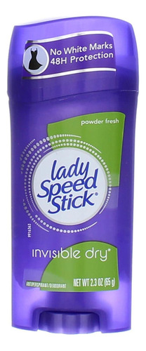 Paquete De 5 Desodorante Stick Lady Speed Stick Fresco Lady