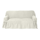 Fundas De Sillon 2 Cuerpos Blanco Salo Bh