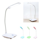 Lampara Usb Flexible Luz Led Mesa De Noche Recargable 