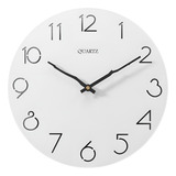 Grande Reloj De Pared 30cm Moderno Silencioso Sala Estar