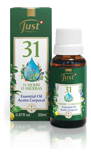 Aceite Esencial Just 31 Hierbas 10ml 