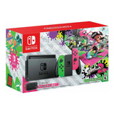 Nintendo Switch 32gb Edicion Limitada Splatoon 2 Rosa Verde