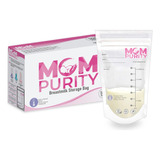 Bolsas Almacenamiento Leche Materna 100 Unidades Mom Purity